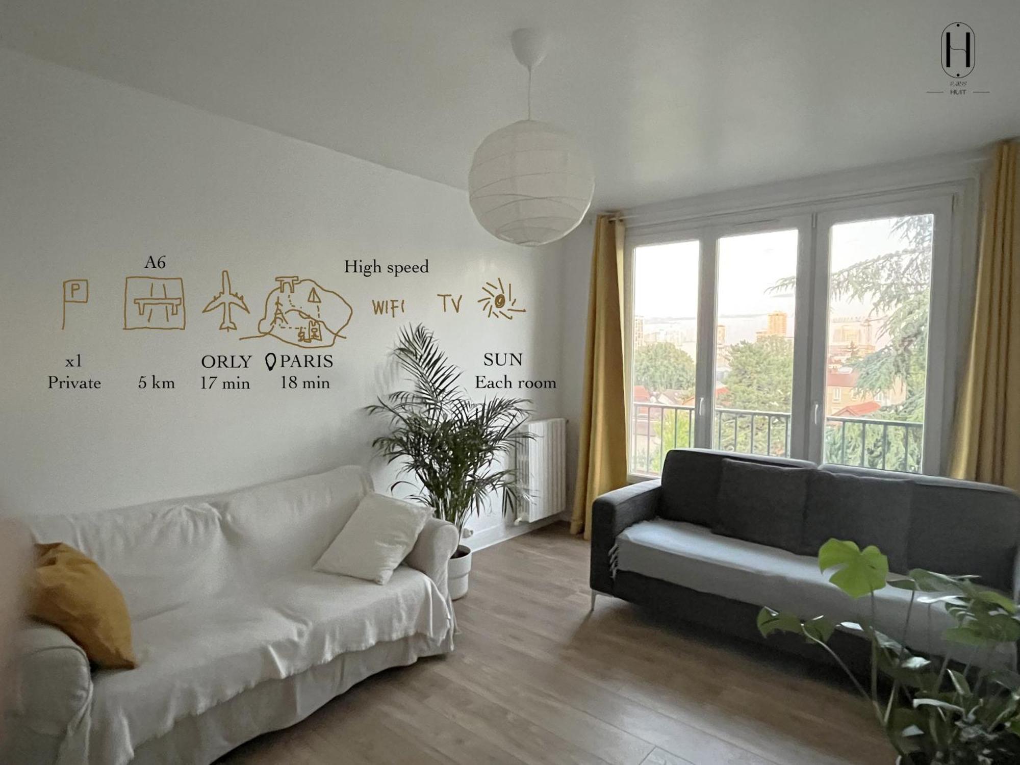 Parishuit Apartment Thiais Bagian luar foto